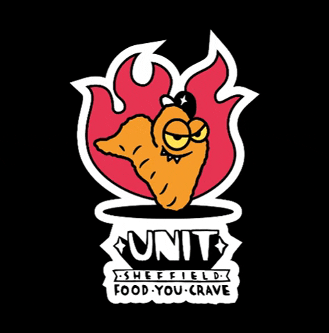 unitsheffield hot food chicken burger GIF