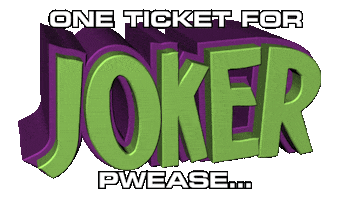 The Joker 90S Sticker by Teenage Stepdad