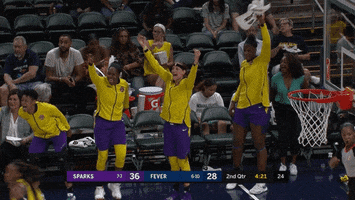Excited Los Angeles GIF by WNBA