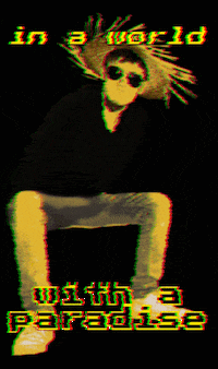 Text Face GIF