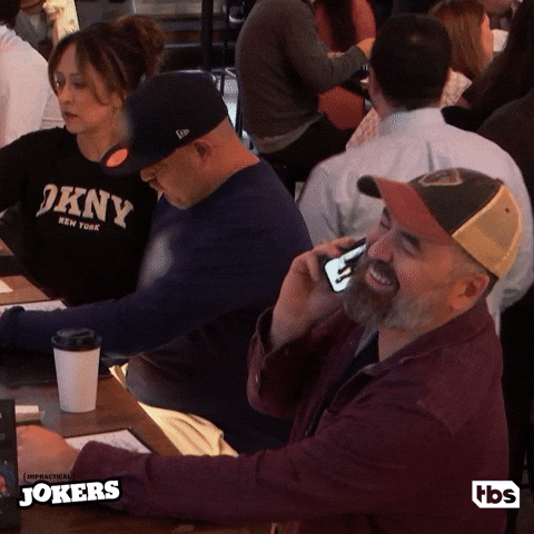 GIF by TBS Impractical Jokers