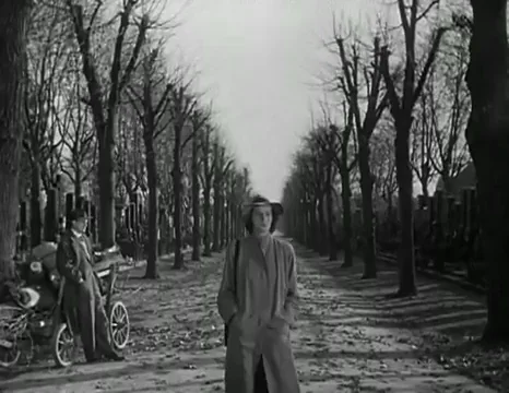 Black And White Walking GIF
