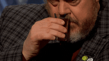 Bbc Drinking GIF by The QI Elves