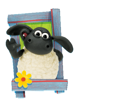 Shaun The Sheep Hello Sticker by Aardman Animations for iOS & Android |  GIPHY