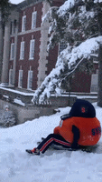 Sliding New York GIF by Syracuse University
