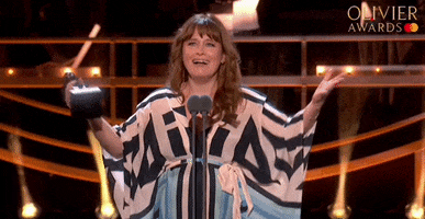 Happy Olivier Awards GIF by Official London Theatre