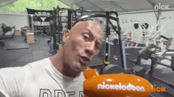 The Rock GIF by Kids' Choice Awards