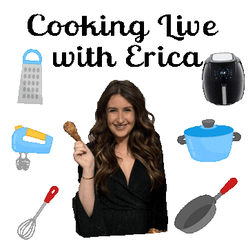 Recipe Cooking Show Sticker by Everything Erica