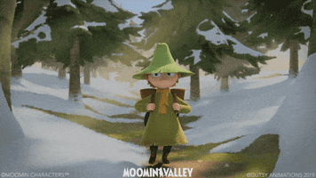moominofficial moomin moominvalley moomins snufkin GIF