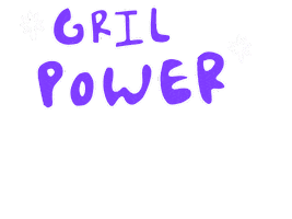 Girl Sticker