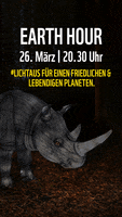Glowing Earth Hour GIF by WWF Deutschland