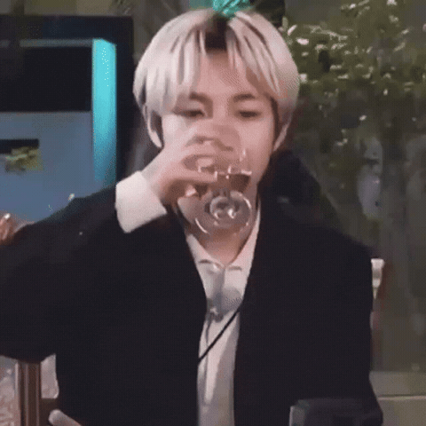 Nct Dream Drinking GIF