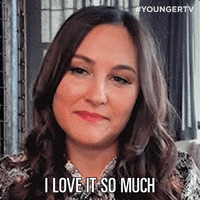 I Love It So Much GIF by YoungerTV