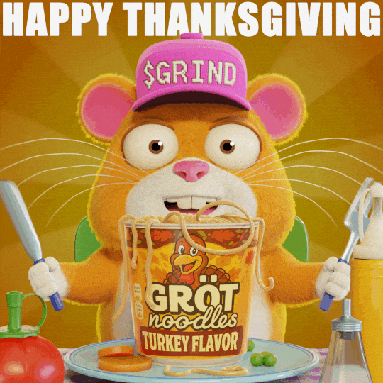 Instant Noodles Thanksgiving GIF by Grind