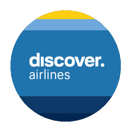 Discover Airlines Sticker