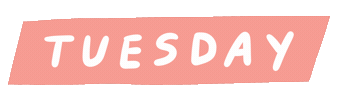 Day Tuesday Sticker by Nina Cosford
