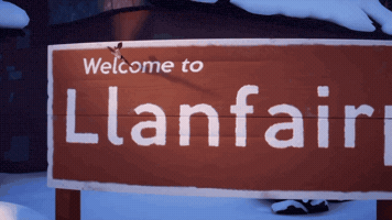 Christmas Wales GIF by Piney the Lonesome Pine