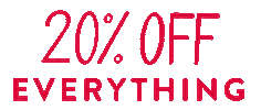 20 Off Everything Sticker by Spanx