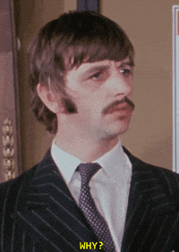 Ringo asks Why