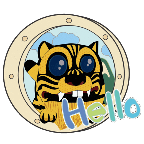 Hi Hi Hello Sticker