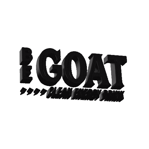 Clean Energy Drink Sticker by Drinkbegoat