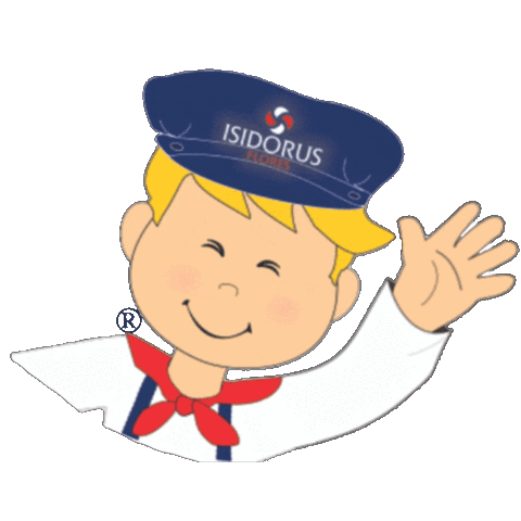 Happy Flor Sticker by Isidorus Flores