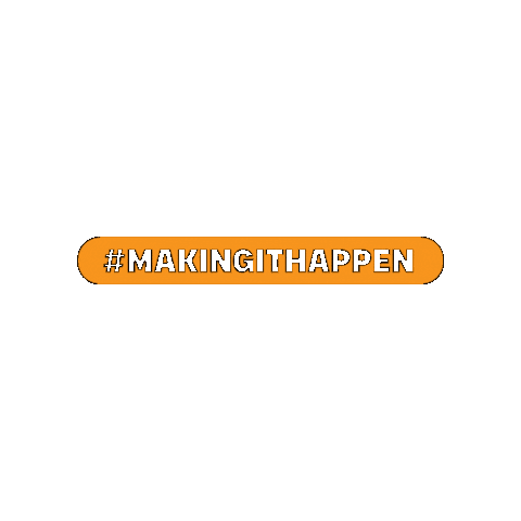 Making It Happen Sticker by The Universities at Shady Grove