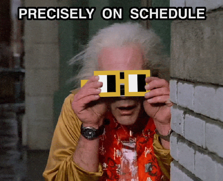 Back To The Future Time GIF by nounish ⌐◨-◨ - Find & Share on GIPHY