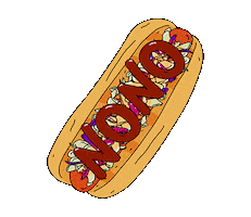 Hot Dog Pink Sticker by Williams Family Kitchen