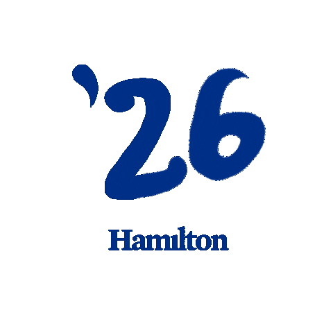Commencement Seniors Sticker by Hamilton College