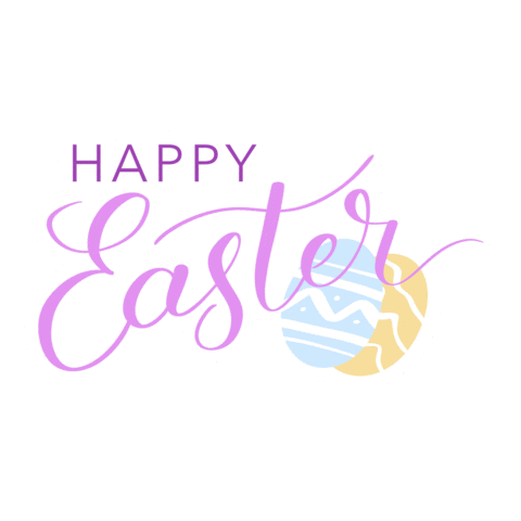 Easter Eggs Holiday Sticker