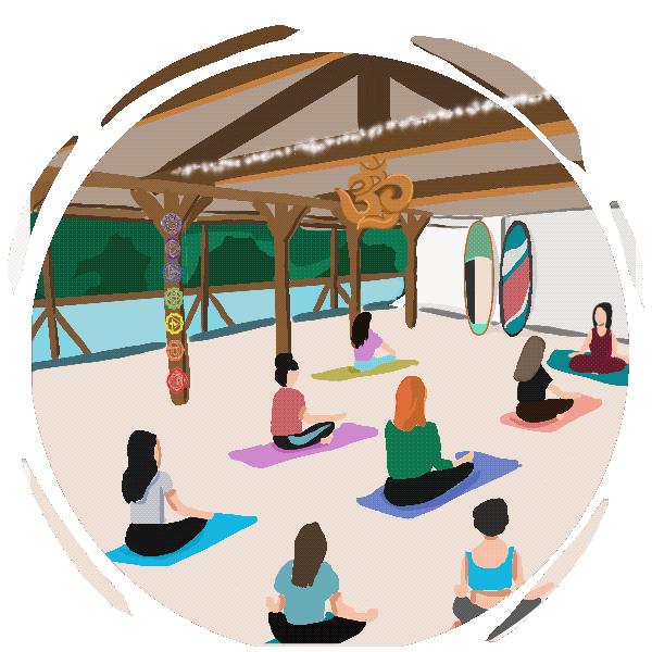 Yoga Sticker by ninayoga