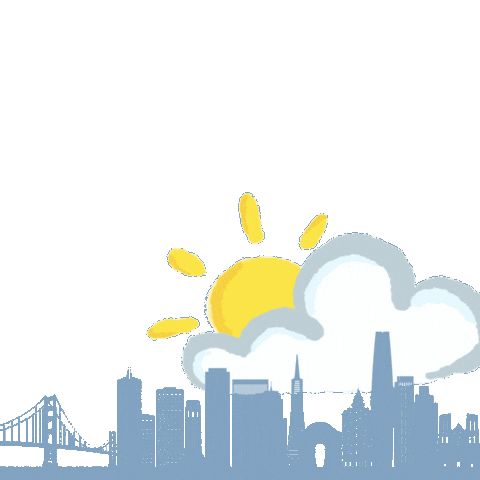 Good Morning Clouds Sticker by homesbymatt