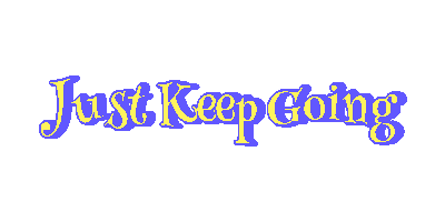 Keep Going Give Up Sticker by Jennifer Greenhill