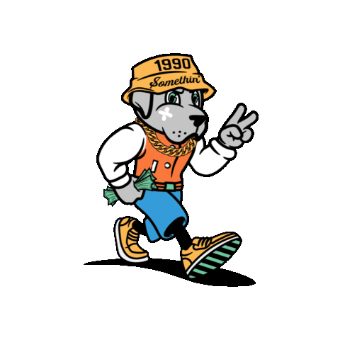 1990somethin Sticker