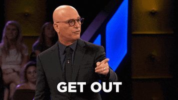get out GIF by Deal Or No Deal