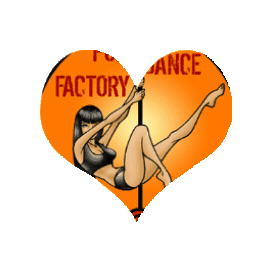 POLE DANCE FACTORY Sticker