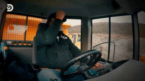 Gold Rush Car GIF by Discovery Europe - Find & Share on GIPHY