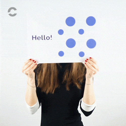 Hello GIF by Commencis