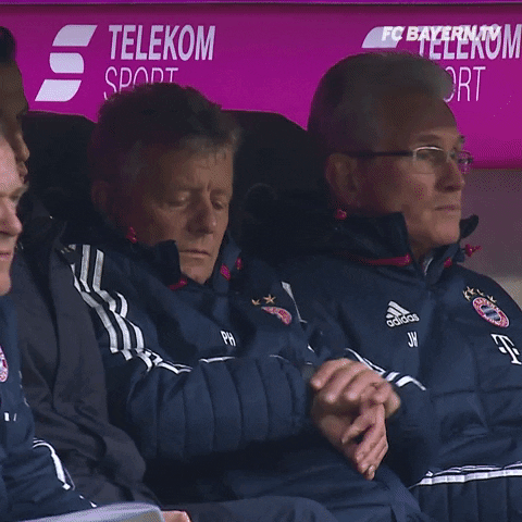 bored what time is it GIF by FC Bayern Munich