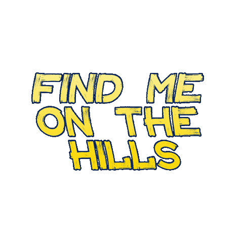 Find Me Hills Sticker by Vutreshen Glas