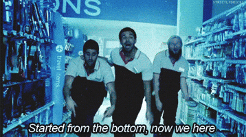 stoned started from the bottom GIF
