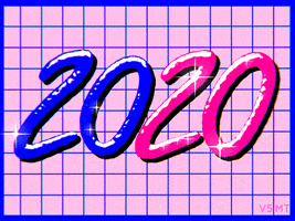 Happy New Year 2020 GIF by V5MT