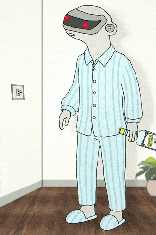 Sleepy Good Night GIF by Paft Drunk