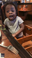 Toddler Belts Out Soul Classic at Restaurant After Telling Mom Not to Be Shy