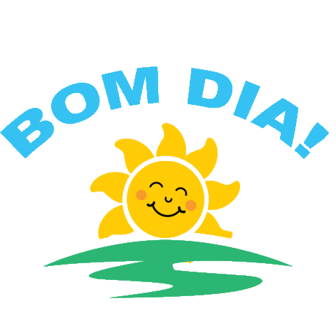 Bom Dia Sticker by Creche Caminho do Sol for iOS & Android | GIPHY