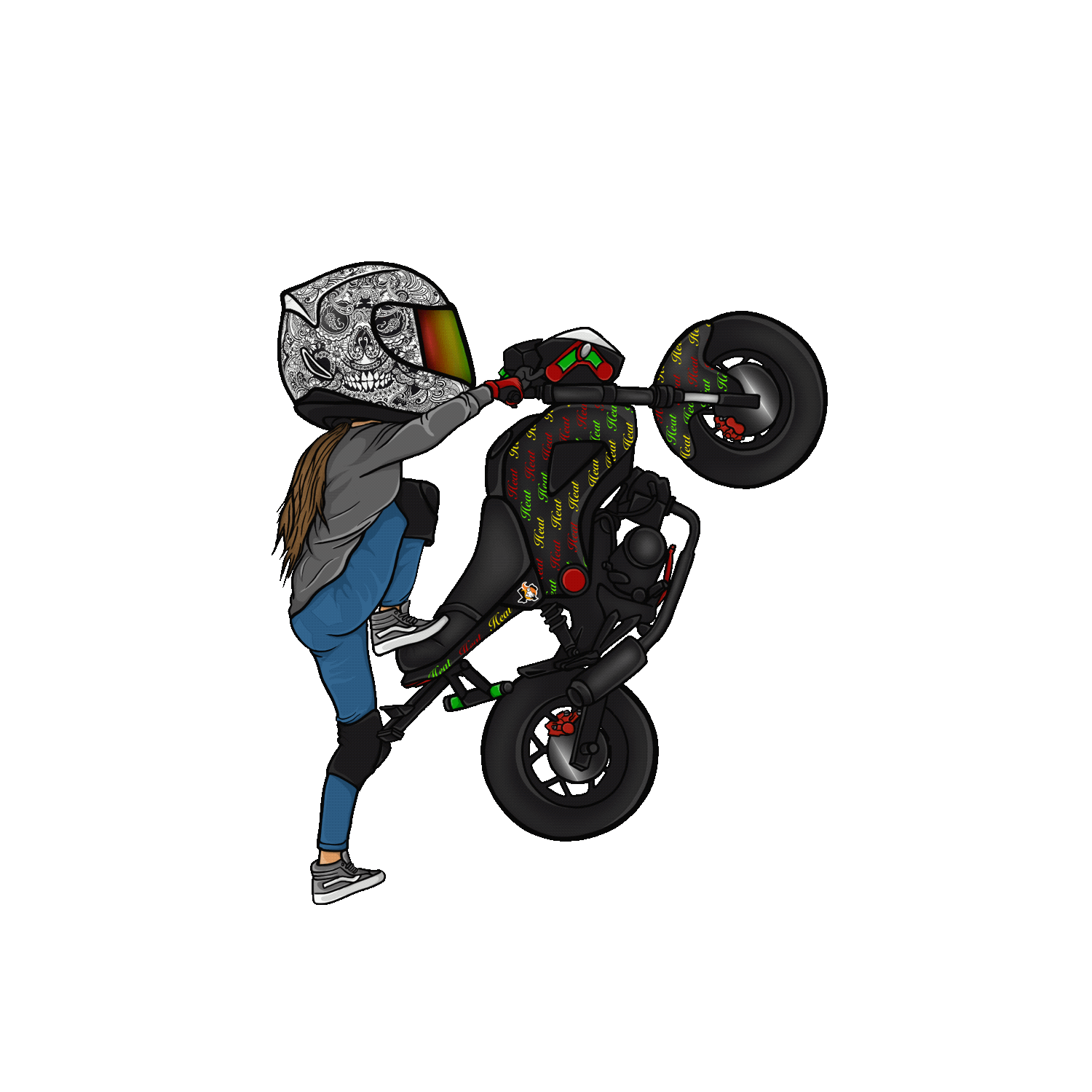 Ride Moto Sticker by RecklessDarlings for iOS & Android GIPHY