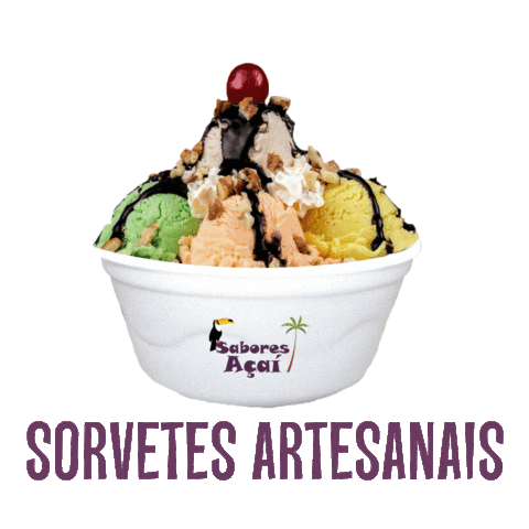 Sabores Açaí Sticker