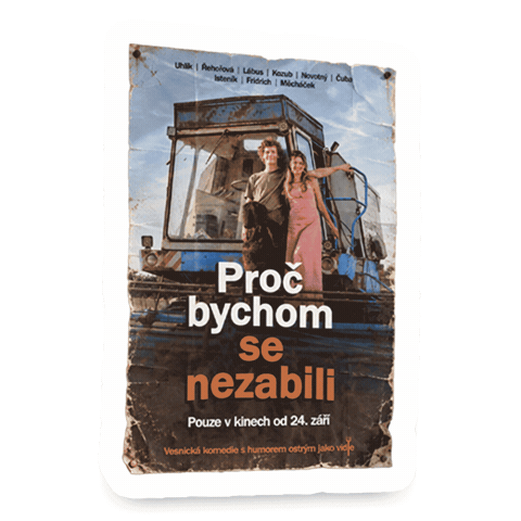 Film Proc Bychom Se Nezabili Sticker by falconfilmovenovinky