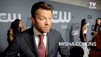 misha collins what GIF by TV Guide